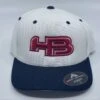 HB Sports Exclusive Pacific 498F Performance Flexfit Hat: Red Raider