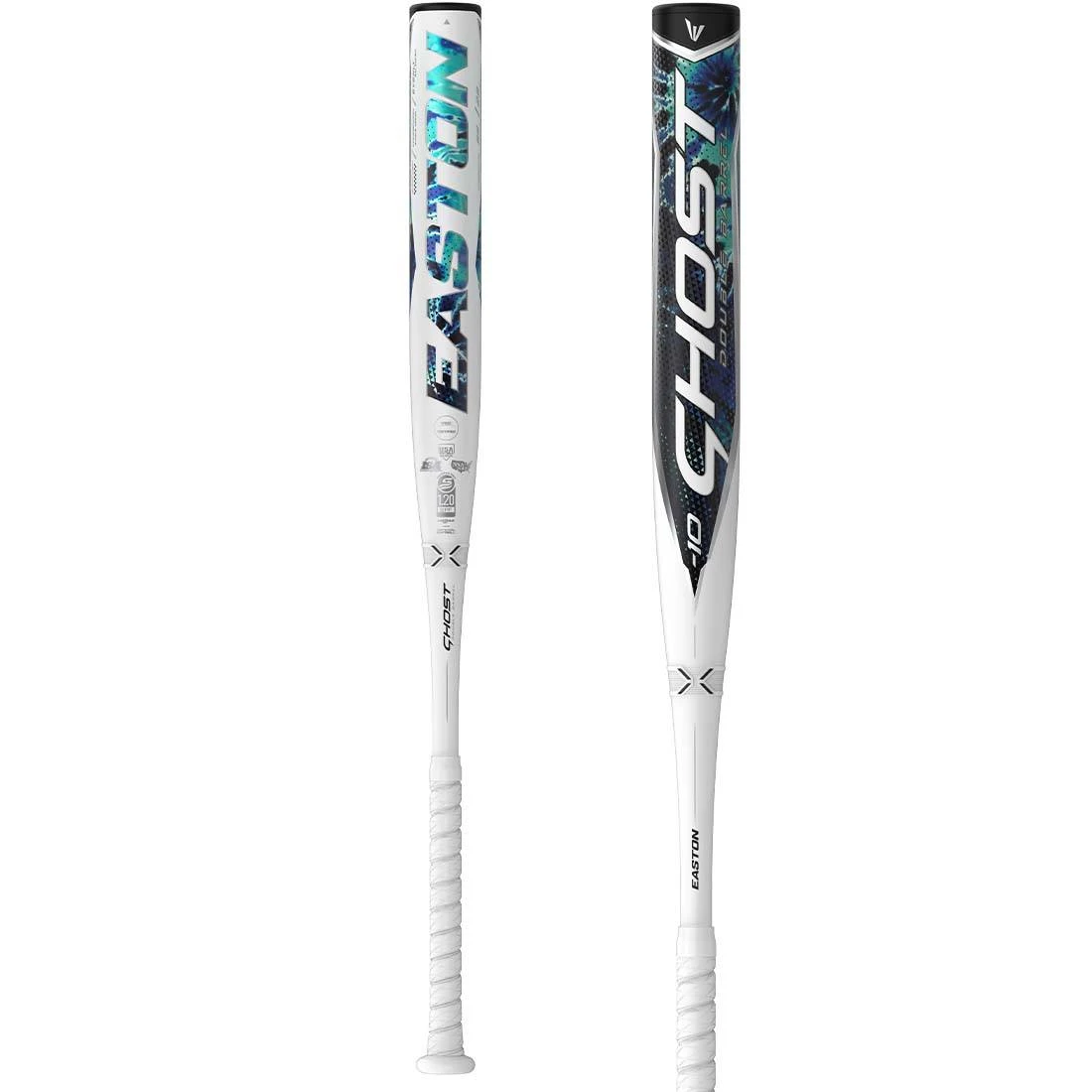 2022 Easton Ghost TIE DYE Double Barrel (-10) Fastpitch Softball Bat: FP22GHT10