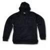 Headbanger Sports Performance Fleece Line Hoodie W/ Kangaroo Pocket: Black