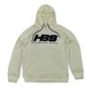 Headbanger Sports Performance Fleece Line Hoodie W/ Kangaroo Pocket: Cream