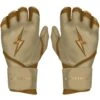 Bruce Bolt PREMIUM PRO Gold Series Batting Gloves: Long Cuff