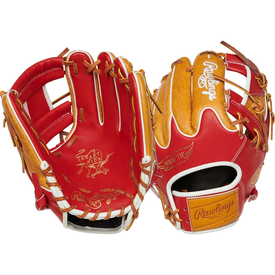 2023 Rawlings Heart Of The Hide ColorSync 7.0 11.5" Infield Baseball Glove: RPRO204W-2XS - Image 3