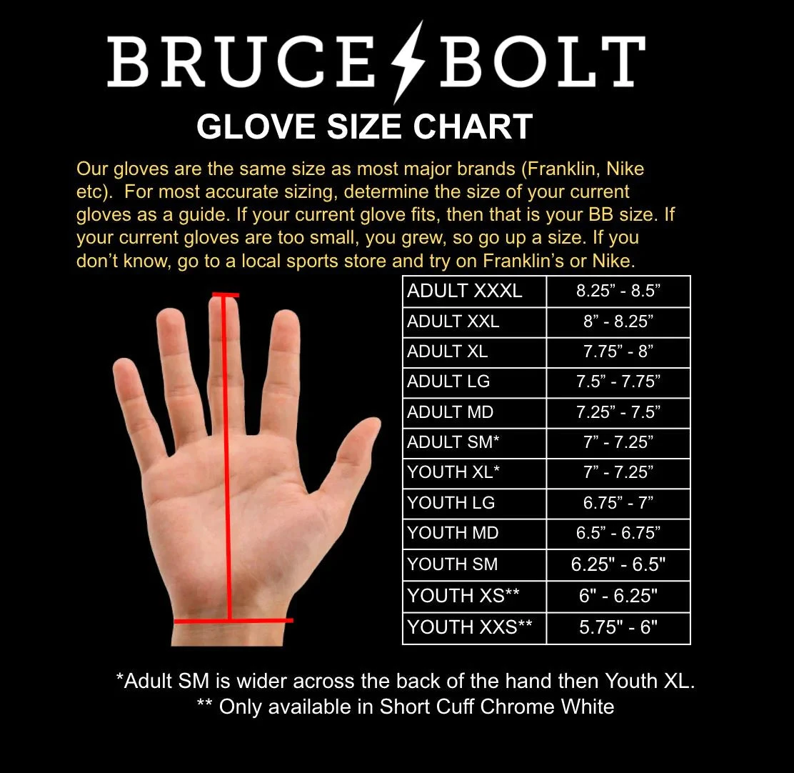 Bruce Bolt Premium Pro Military Series Short Cuff Batting Gloves: Beige - Image 3